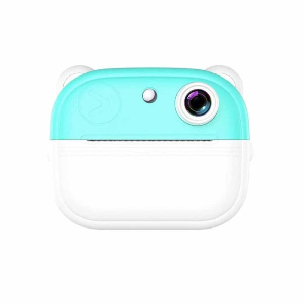 Детский фотоаппарат мгновенной печати Q9 Ушки Bluetooth 48 Мп Розовый/ Голубой