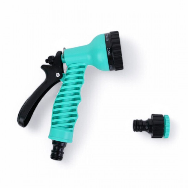 Поливочный шланг EXPANDABLE GARDEN HOSE K-100FT 30 м с пульверизатором и переходником