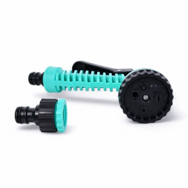 Поливочный шланг EXPANDABLE GARDEN HOSE K-100FT 30 м с пульверизатором и переходником
