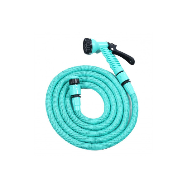 Поливочный шланг EXPANDABLE GARDEN HOSE K-100FT 30 м с пульверизатором и переходником