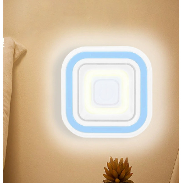 Комплект LED Квадратных светильников с пультом и таймером LED light with Remote Control Set (3 светильника)