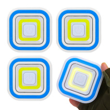 Комплект LED Квадратных светильников с пультом и таймером LED light with Remote Control Set (3 светильника)