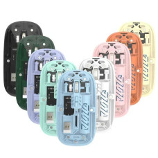 Мышь беспроводная BT Recharge Transparent Mouse 501 с Bluetooth 5.2 и 2.4G