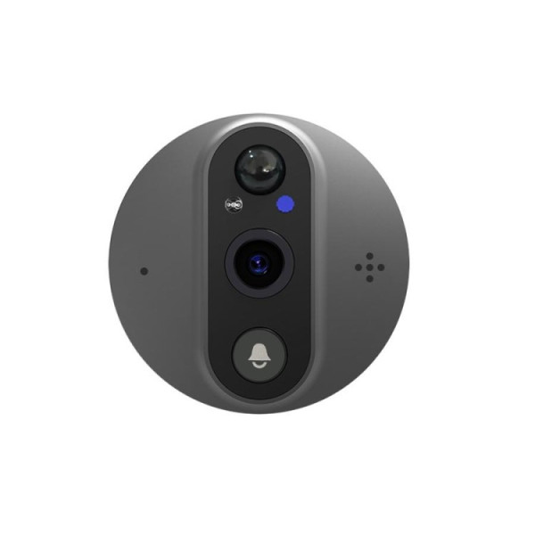 Беспроводной Wi-Fi видеодомофон-глазок Tuya Life 300PA 20 МП с ночным видением