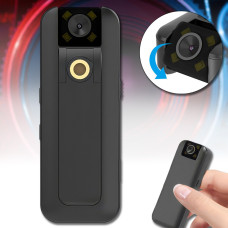 Нагрудная боди-камера с поворотным объективом и ночной съёмкой 4G S15 2304×1296P microSD до 256 ГБ