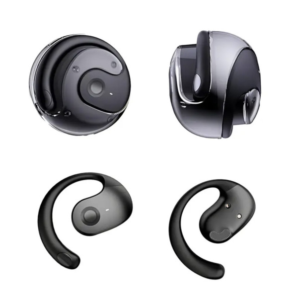 Беспроводные спортивные наушники MDR OWS T2 BT Bluetooth 5.3 с микрофоном и кейсом Черные