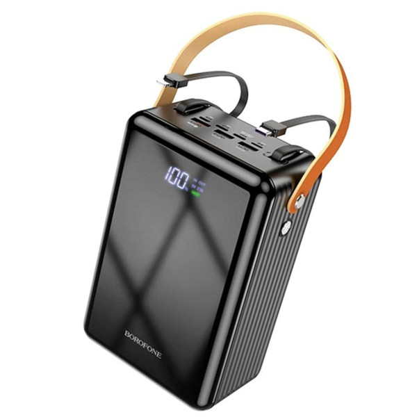 Павербанк BOROFONE BJ32 80000mAh 22.5W Power Bank с быстрой зарядкой Quick Charge 3.0 и 5 портами
