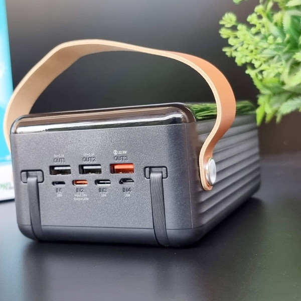 Павербанк BOROFONE BJ32 80000mAh 22.5W Power Bank с быстрой зарядкой Quick Charge 3.0 и 5 портами