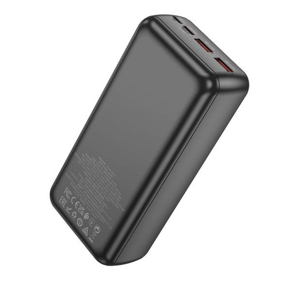 Power Bank BOROFONE BJ38B 30000mAh повербанк с быстрой зарядкой, 2 USB порта, мощное мобильное зарядное устрой