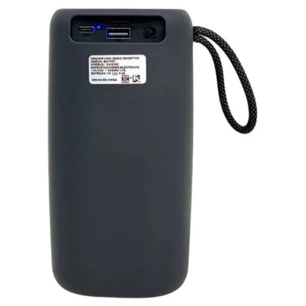 Портативная Bluetooth колонка MB-041 9150 с LED-подсветкой, 10W, USB Type-C, аккумулятор 1200 мАч