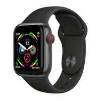 Смарт-часы Watch X8 MX с пульсометром и шагомером Черные