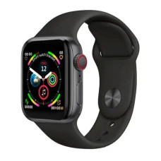 Смарт-часы Watch X8 MX с пульсометром и шагомером Черные