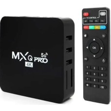 Смарт-ТВ приставка Android TV Box MXQ 4K Pro 5G  4/64 ГБ, Wi-Fi, 4K, пульт в комплекте