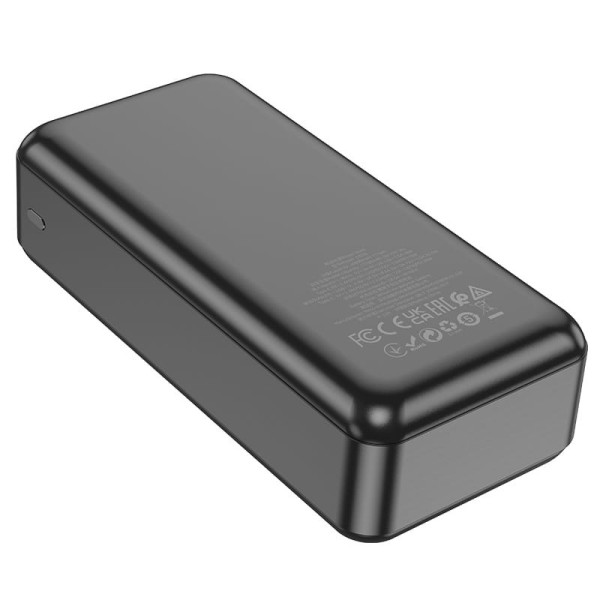 Повербанк Hoco J101B 30000mAh 22.5W с поддержкой QC 3.0 и PD быстрая зарядка 3 устройств одновременно