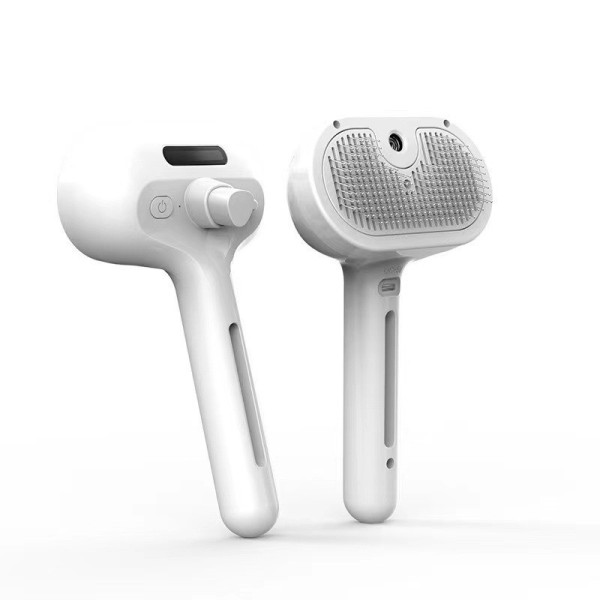 Паровая портативная массажная щетка Zmaker для ухода за шерстью кошек и собак с функцией распыления и массажем