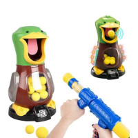 Игровой набор Стрельба по уткам Duck Shooting 200-1A / + 12 шариков, интерактивная мишень, счётчик по