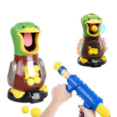 Игровой набор Стрельба по уткам Duck Shooting 200-1A / + 12 шариков, интерактивная мишень, счётчик по