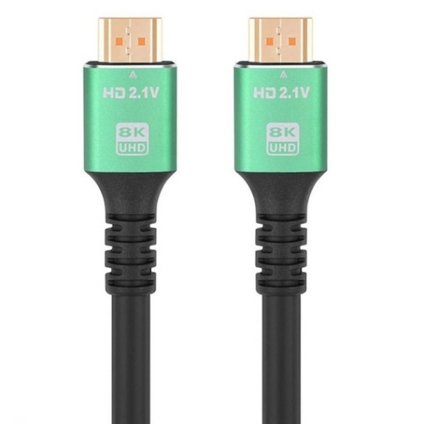 HDMI кабель HD2.1V Premium 8K 1.5 м, версия 2.1, 48 Гбит/с, eARC, 4K 120 Гц / 8K 60 Гц