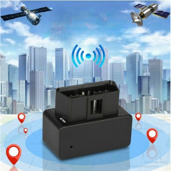 GPS-трекер G500M в разъём OBD2  автомобильный маячок с отслеживанием по GSM GPRS, вибросигнализация