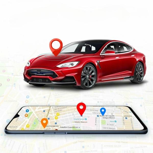 GPS-трекер G500M в разъём OBD2  автомобильный маячок с отслеживанием по GSM GPRS, вибросигнализация