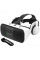 Очки виртуальной реальности Shinecon SC-G06ED+ Пульт Y1 с наушниками 3D VR-шлем для смартфонов 4.7–7",