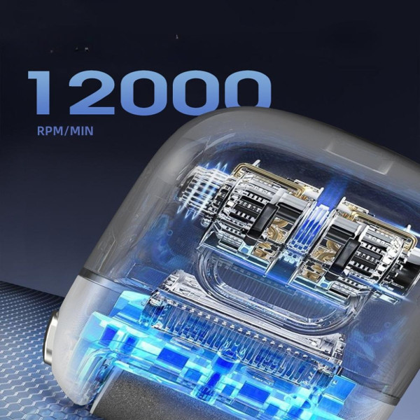 Электрическая пемза для ног, роликовая щётка для пяток и стоп, с LED-дисплеем и 3 режимами скорости