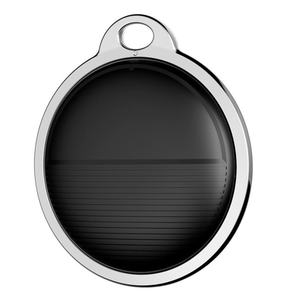 Умный Bluetooth трекер совместимый с Find My для поиска личных вещей белый/чёрный