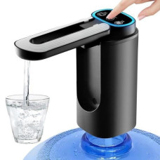 Электрическая помпа Water Pump с аккумулятором D18 1200 мАч USB зарядка, кнопка 600 мл для бутылей 19 л