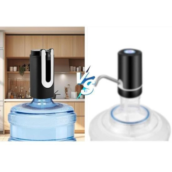 Электрическая помпа Water Pump с аккумулятором D18 1200 мАч USB зарядка, кнопка 600 мл для бутылей 19 л