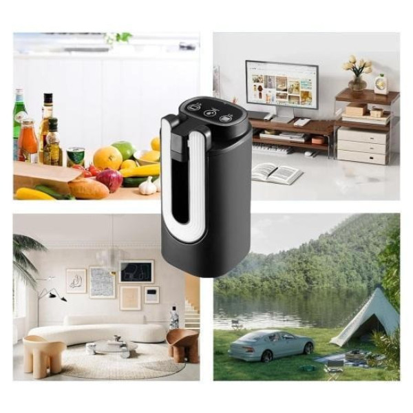 Электрическая помпа Water Pump с аккумулятором D18 1200 мАч USB зарядка, кнопка 600 мл для бутылей 19 л