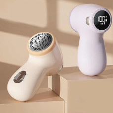 Беспроводная машинка от катышков JOYROOM JR-CY517, аккумуляторная, с LED-дисплеем, 6 лезвий, для одежды