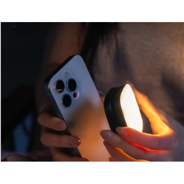 Селфи-подсветка F622 LED с магнитным держателем magsafe клипсой, 3 режима, аккумулятор 1000мАч, для телефона