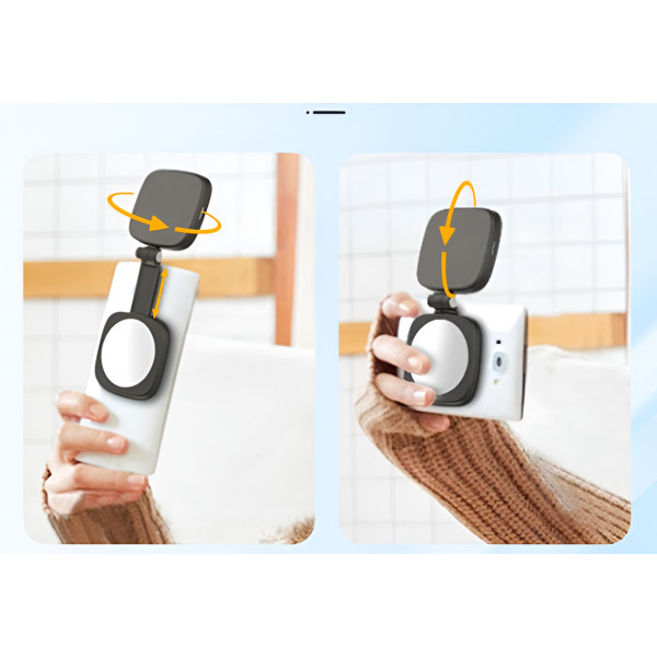 Селфи-подсветка F622 LED с магнитным держателем magsafe клипсой, 3 режима, аккумулятор 1000мАч, для телефона