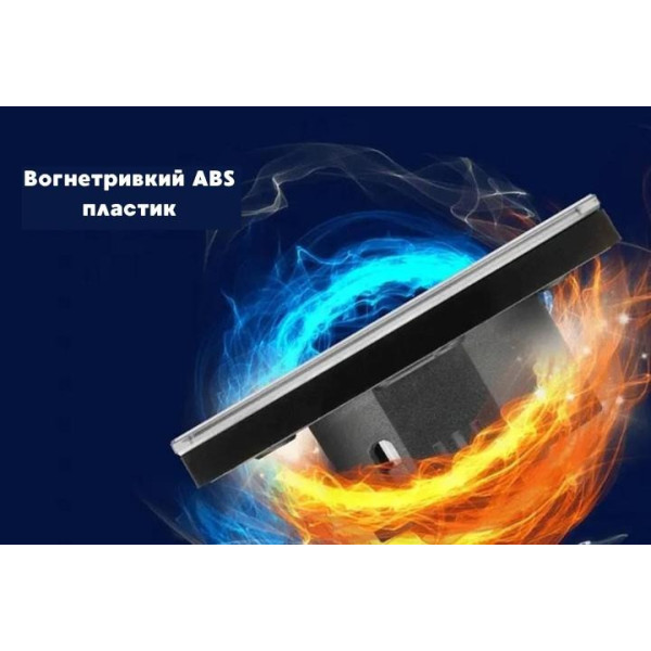Умный сенсорный выключатель 2 канала, черный, сенсорное управление