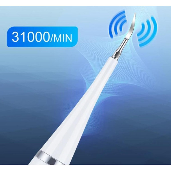 Ультразвуковая зубная щётка-скалер 2в1 Electric Sonic Dental Scaler с насадками и зеркалом,для удаления налета