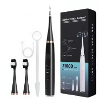 Ультразвуковая зубная щётка-скалер 2в1 Electric Sonic Dental Scaler с насадками и зеркалом,для удаления налета