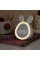 Настольные электронные часы-ночник Зайчик с LED-дисплеем, подсветкой, будильником и аккумулятором 1500 мАч