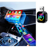 Беспроводной адаптер CarPlay/Android Auto для авто с USB Type-C, автоматическое подключение, Plug & Play