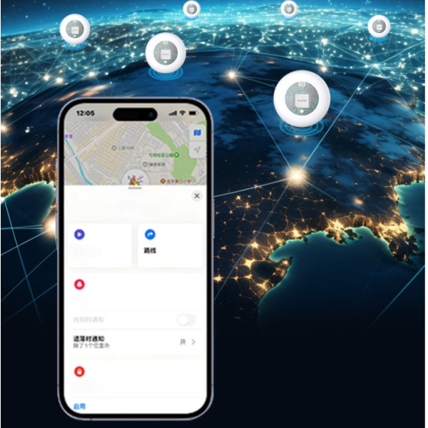GPS-трекер TX02 IOS Find My, геолокацией и SOS-кнопкой устройство слежения