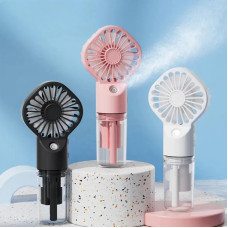Портативный мини-вентилятор с распылением воды Small fan AND LY-598  Охлаждение и увлажнение в одном устройств