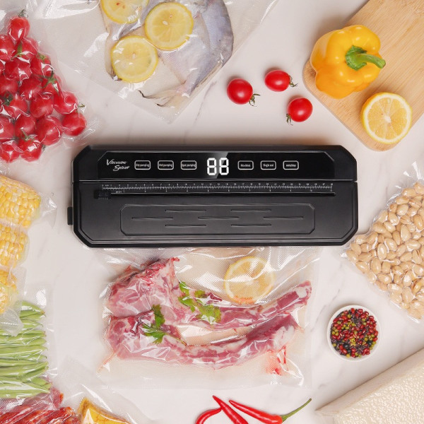 Вакуумный упаковщик AND LY-88 автоматический с сенсорным управлением 30 см Черный