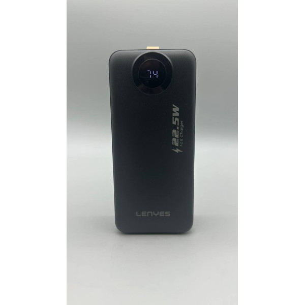 Внешний аккумулятор LENYES PX387D Power bank 30000 мАч компактный