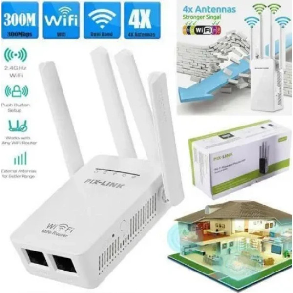 Wi-Fi роутер 09 lv wr с функцией репитера и режимом AP
