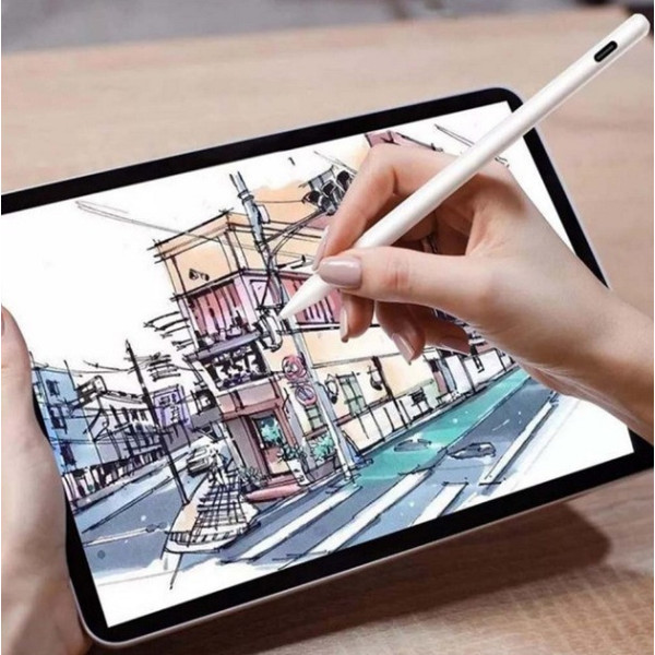 Универсальный активный стилус магнитный 3 в 1 для IOS и Android