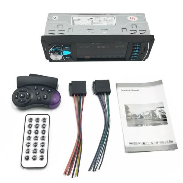 Автомагнитола MP5 4022D с Bluetooth, экраном 4.1 дюйма, 1 DIN