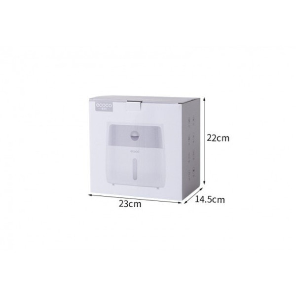 Держатель туалетной бумаги с полкой пластиковый Ecoco Towel Holder AA2-2