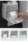 Держатель туалетной бумаги с полкой пластиковый Ecoco Towel Holder AA2-2