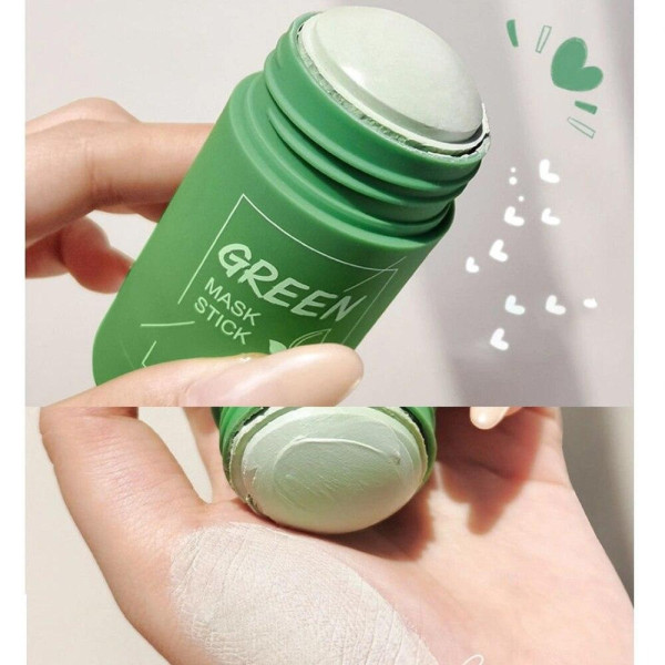 Маска-стик Green Mask Stick для лица от акне и черных точек зеленая
