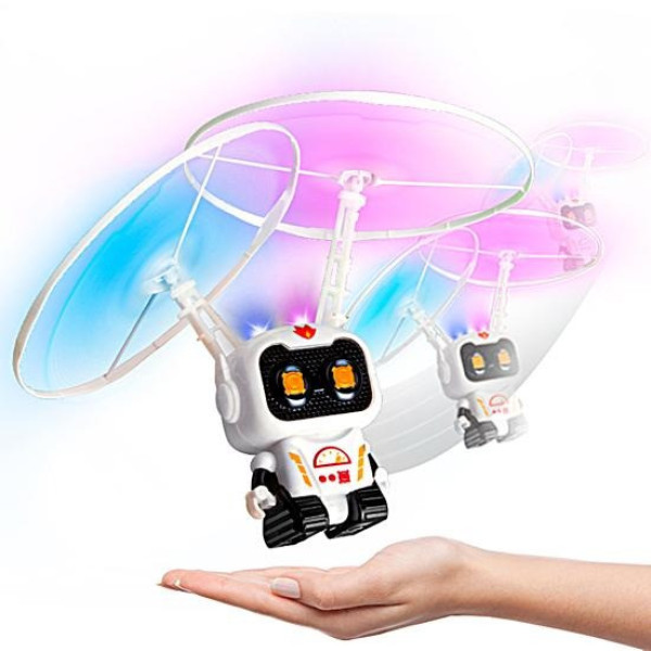 Игрушка интерактивная космонавт AND JJ060 для детей с огоньками Induction Aircraft