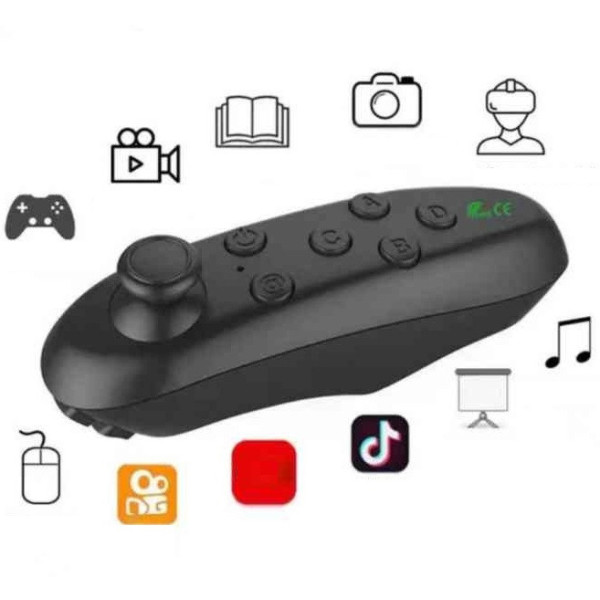 Bluetooth беспроводной пульт геймпад для VR 3D Android IOS черный